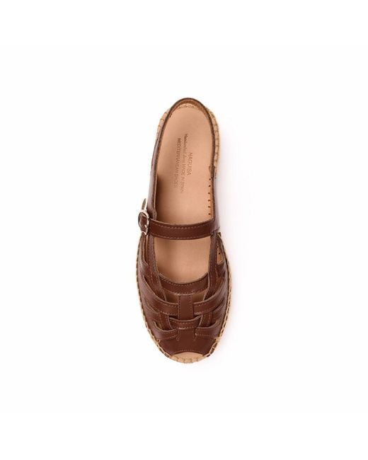 Naguisa Brown Sandals Thalis