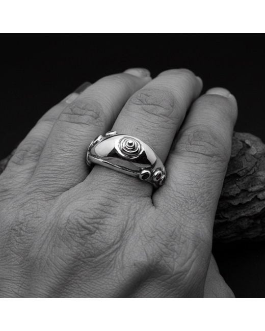 Tg-Jewellery by Tamara Gervasio Metallic Candela Ruby Ring for men