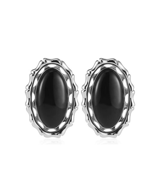 Zepplin the Label Black Fortuna Earrings
