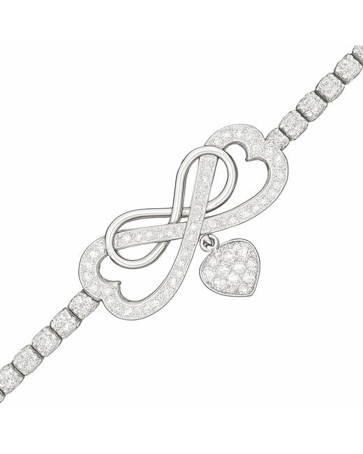 Maison De Gala White Infinity Amour Bracelet