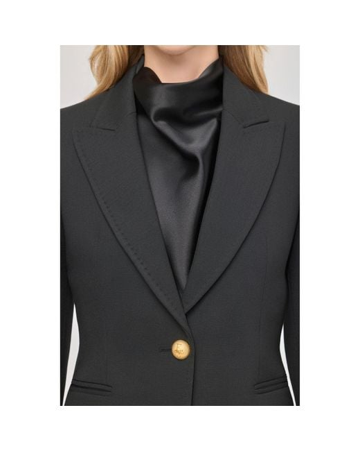 The Extreme Collection Black Tailored Blazer Garcia Vintage 01