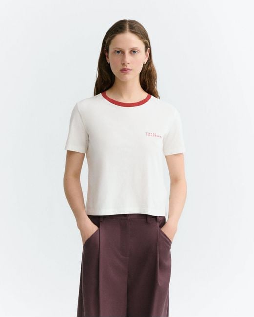 Thinking Mu White Costumbres Zowie T-Shirt