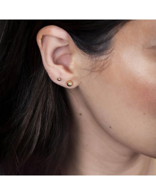 Maya Brenner Metallic Mini Preppy Posts