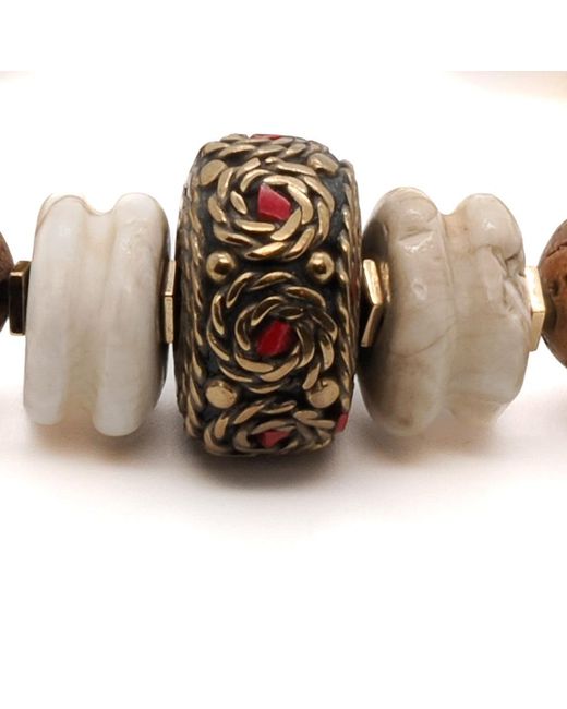 Ebru Jewelry Brown Vintage Style Bohemian Bracelet