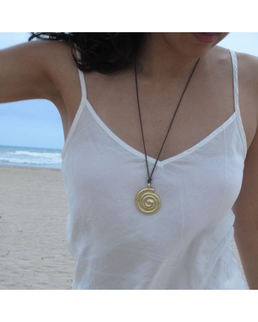 Casa Cala Metallic Ursula Necklace