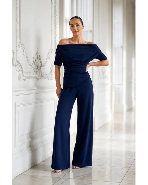 Atom Label Blue Lima Jumpsuit