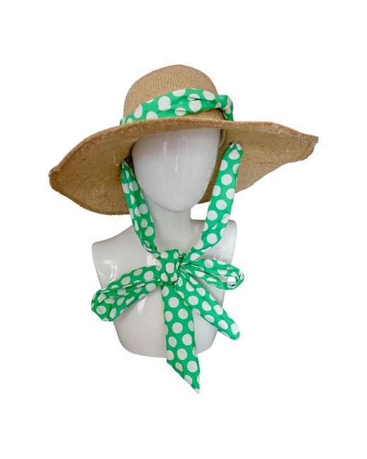 Romer Millinery Pink Neutrals Floppy Brim Hemp Rope Sun Hat With Multi Ties