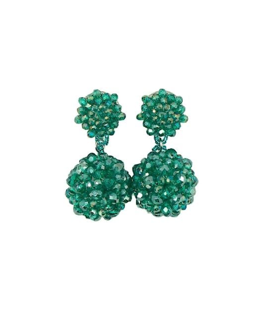 Fairchild Baldwin Green Orb Earrings