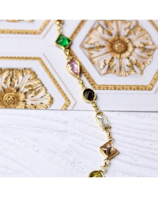 1610Istanbul Metallic Istanbul Colorful Bracelet