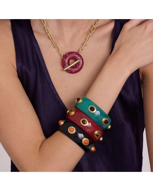 Michael Nash Jewelry Black Renee Bangle