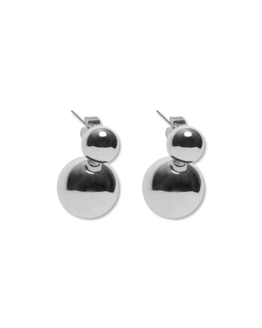 Argento Vivo Metallic Dia Earring