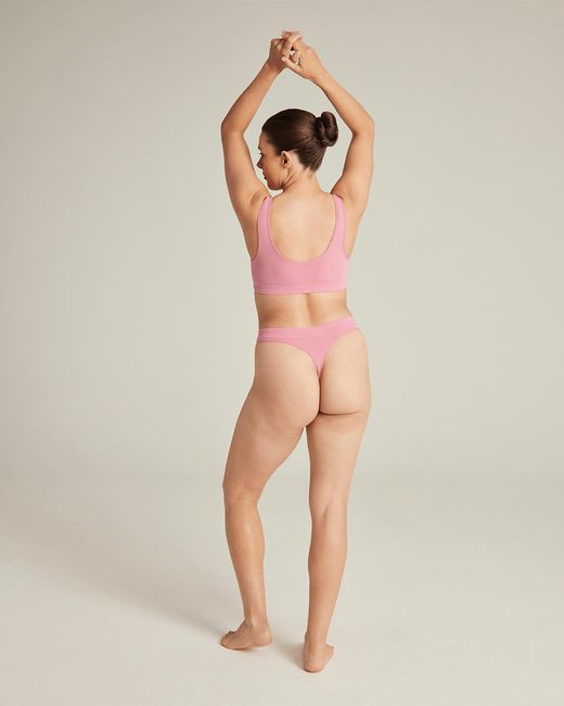Nudea White Neutrals The Tencel Seamless Thong
