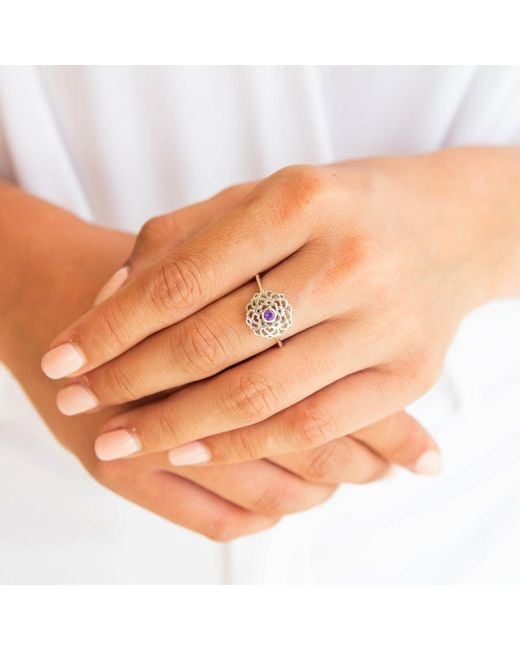 Charlotte's Web Jewellery Metallic Crown Chakra Ring
