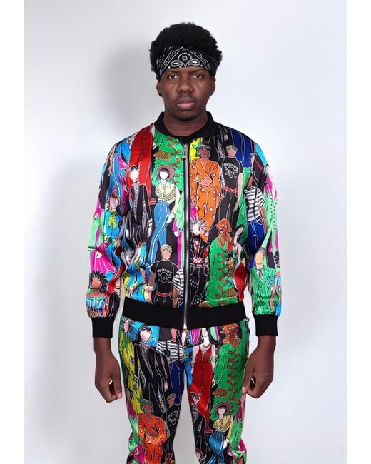 Any Old Iron Green Heroes Bomber Jacket for men