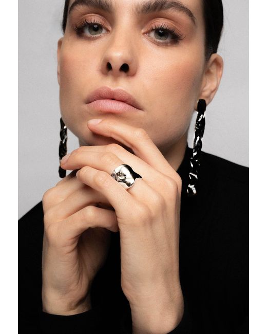 Lavani Jewels White Clemence Ring