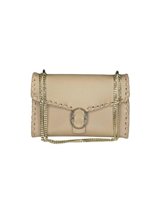 Ruj Heritage Natural Neutrals Shoulder Bag Caffellatte