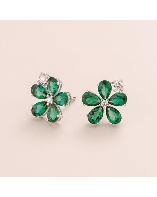 Juvetti Green Florea Earrings