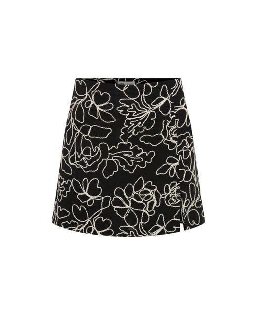 Thisisu Collection Black Noir Flora Short