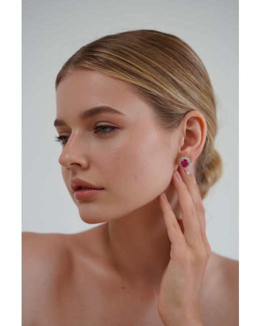 Viviana Halil Purple The Lucia Earrings