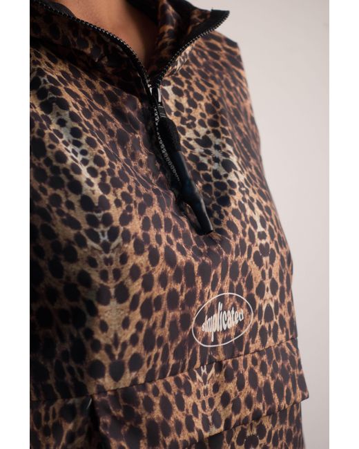 mysimplicated Brown Water Repellent Windbreaker