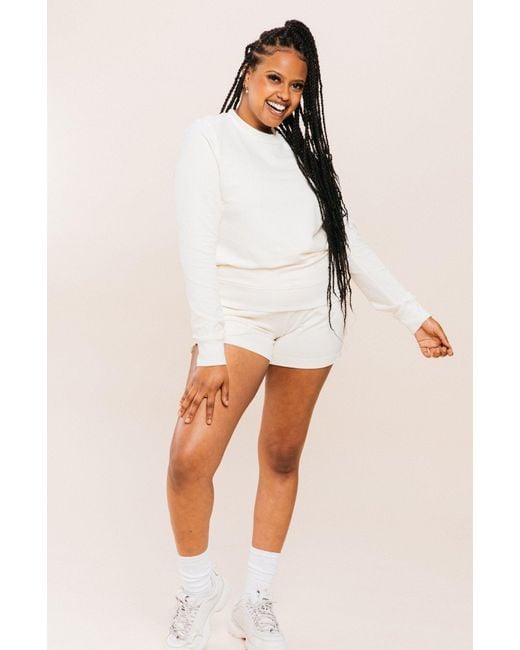 Ocio Leisurewear White Classic Softcore Short