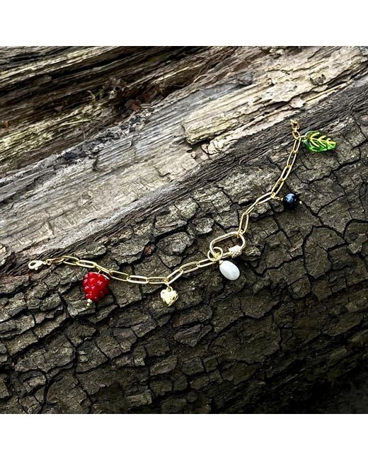Ninemoo Metallic Nature's Love Charm Bracelet