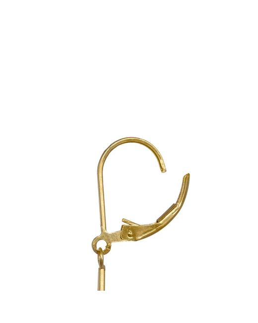 Edge Only Metallic Pow! & Bam! Drop Earrings 18Ct Vermeil