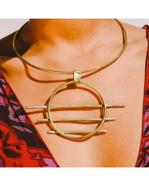 Lala Salama Metallic Kamili Choker