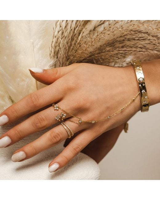 BLOOMTINE | Earth Angel HQ Metallic Illuminess Star Starset Bangle