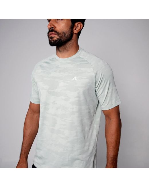 Aora Athletics Green Performance Eco-Friendly T-Shirt With Moisture-Wicking Breathable Fabric For Gym, Yoga, Running, And Everyday Wear for men
