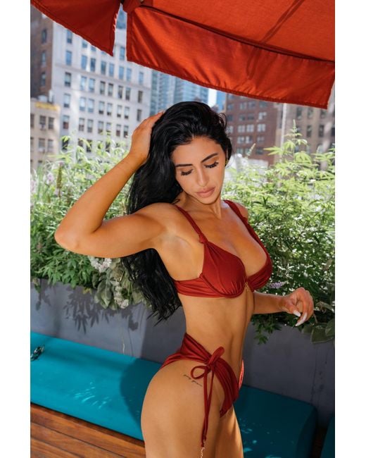IVY SWIMWEAR Red Siena
