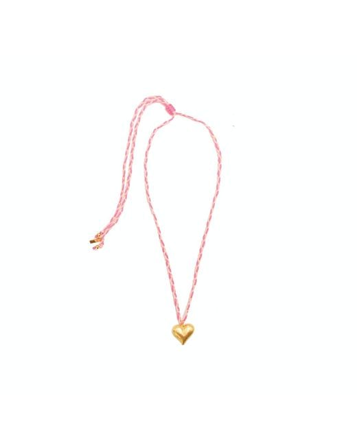 Adriana Pappas Designs Multicolor Heart Of Necklace