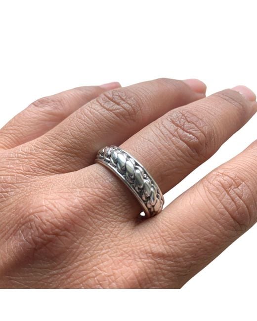 Tg-Jewellery by Tamara Gervasio White Band Ring For for men