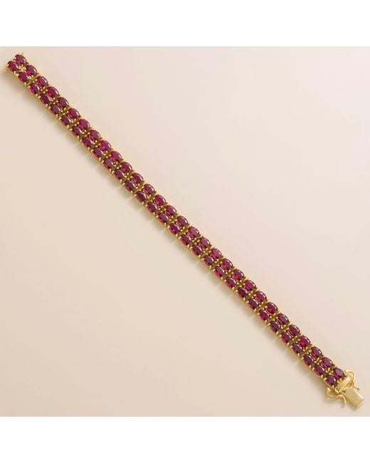 Juvetti Multicolor Salto Double Tennis Bracelet