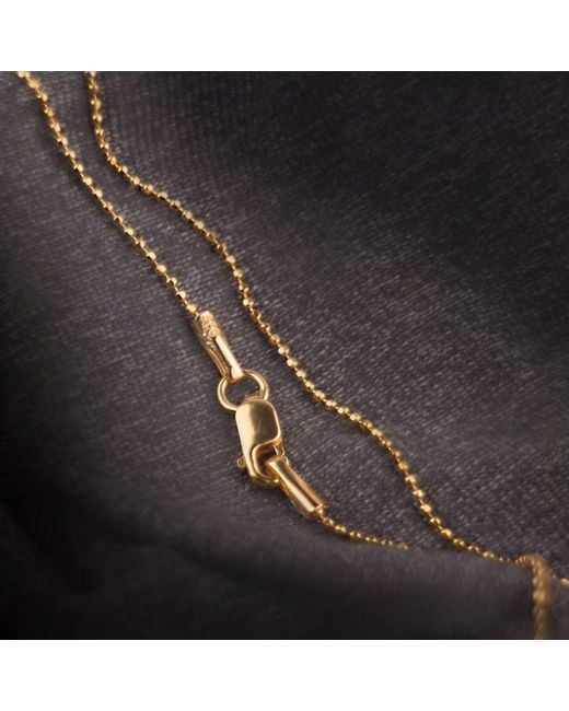 The Jewellery Store London Metallic Fine Ball Chain
