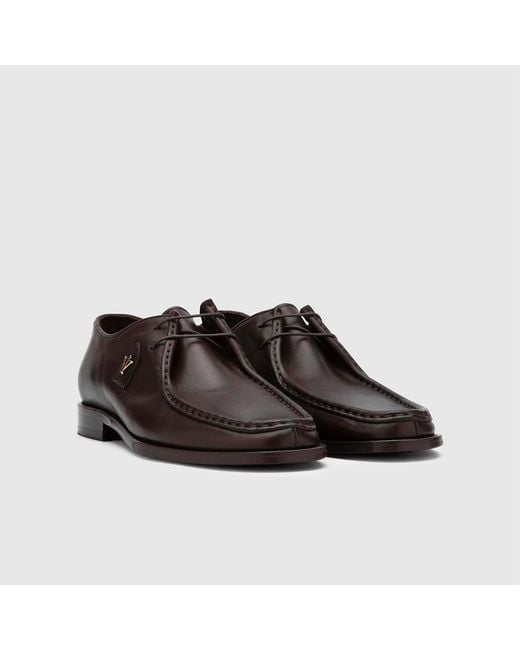 Ilvi Brown Espoo Aniline Leather Oxford for men