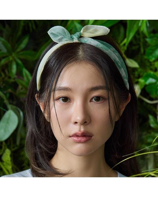 Ana Maison Green Willow Reflection Handkerchief