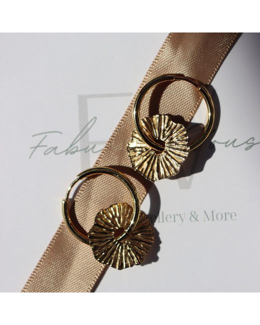 FV Jewellery Metallic Steel Me Dee Earrings
