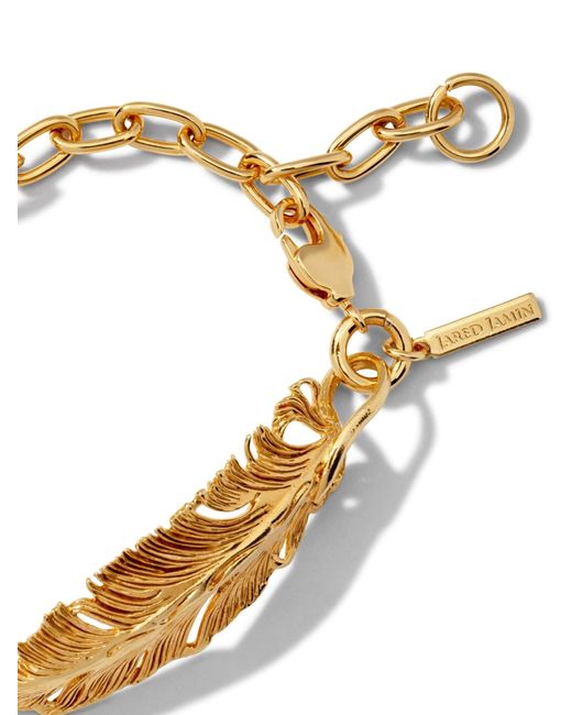 Jaredjamin Metallic Plume Bracelet for men