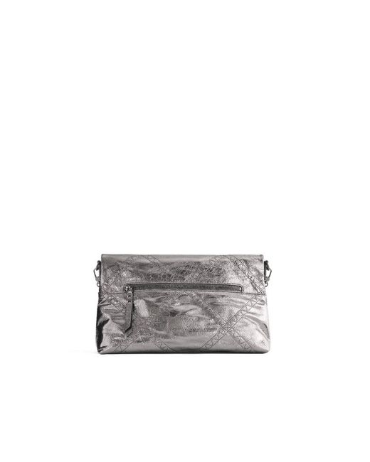 Orange Cube White Retro Messenger Bag
