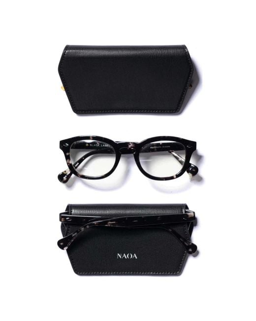 Naoa Black Slim Glasses Case
