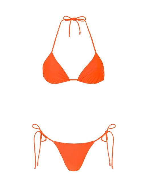 Sunkissed Orange Le Triangle Bottom