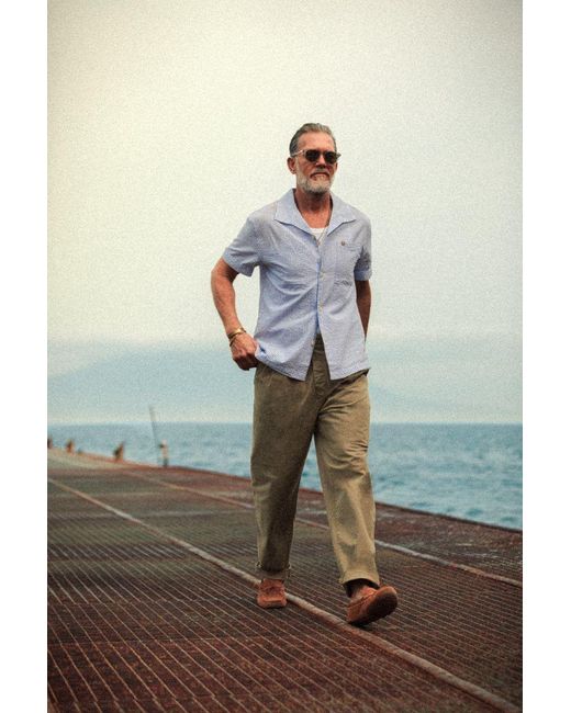 &SONS Trading Co Blue Loreto Shirt for men