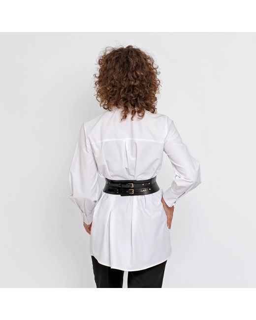 Haute Cuir Black Slim Sablier Corset Belt