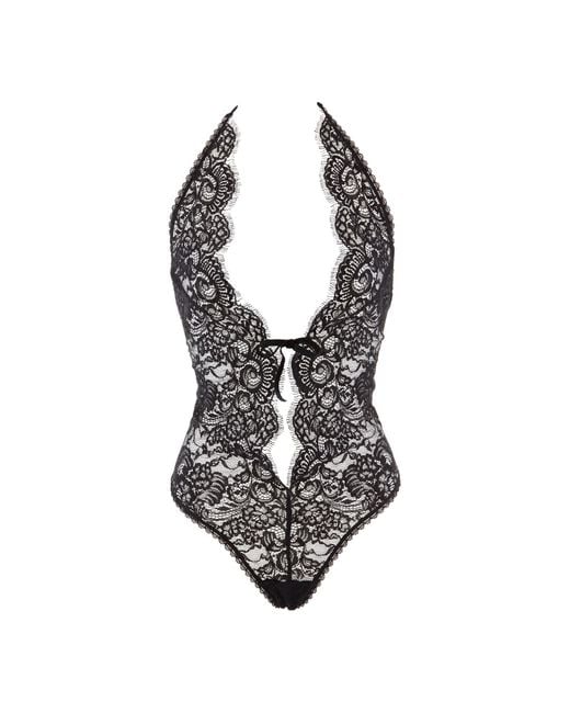 Belle -et-BonBon Black Eva Noir Lace Body