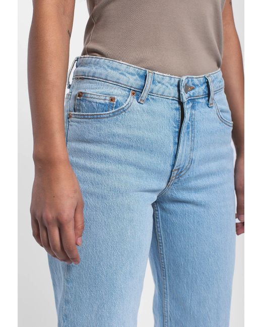Dr. Denim Blue Arch Mid Straight