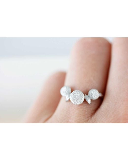 Lee Renee Yellow Dahlia Ring – Gold