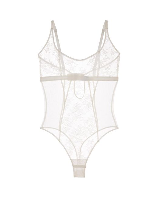 Journelle White Romy Bodysuit Alabaster