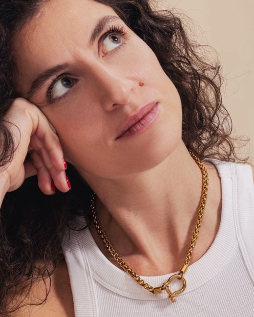 Kybele Studio Metallic Copenhagen Chain Necklace
