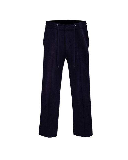 DAVID WEJ Blue Washington Corduroy Biker Set for men